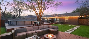 4-BD Luxury Retreat | Pool, Grill, Outdoor Cinema
