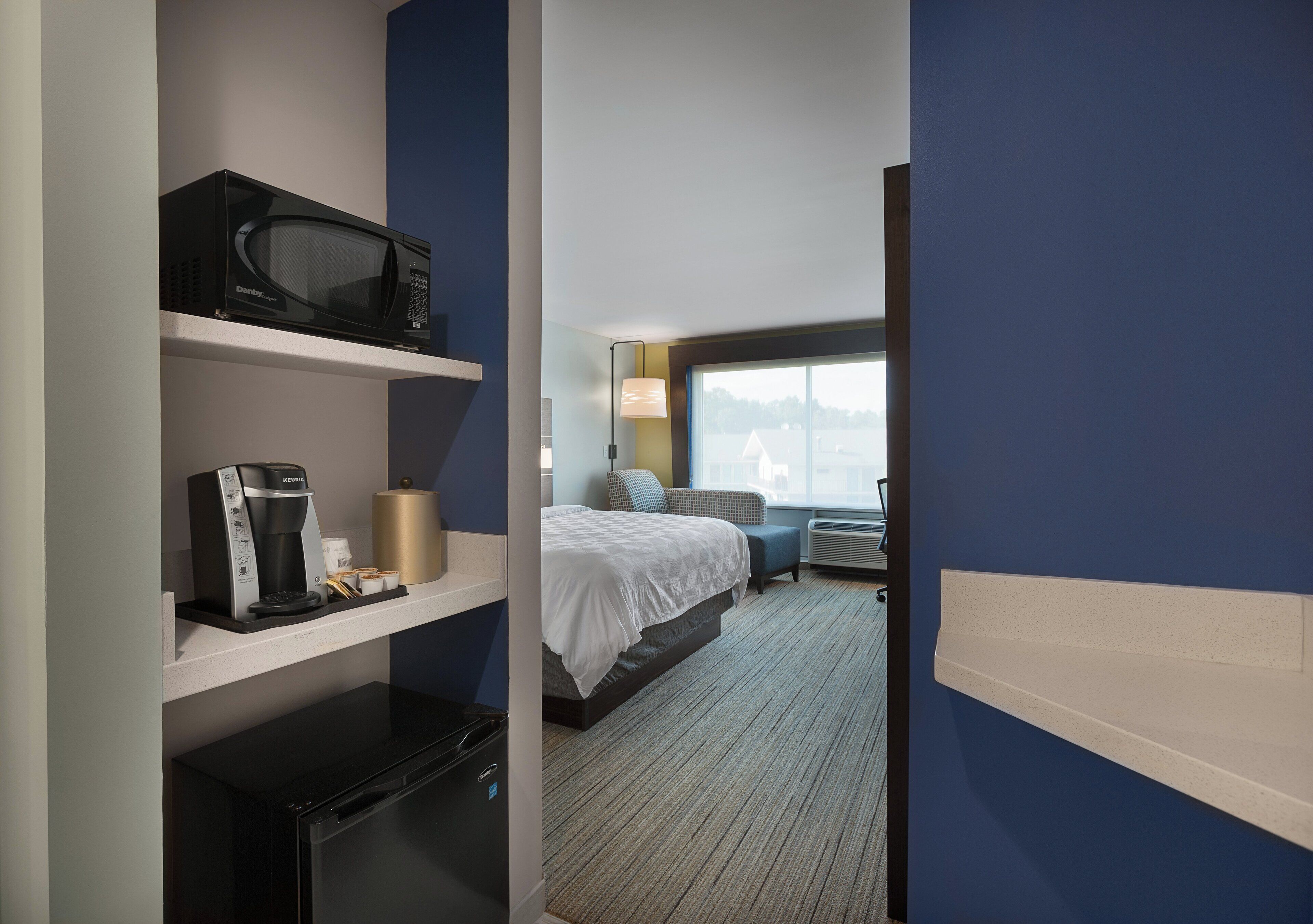 In-room safe, desk, blackout drapes, iron/ironing board