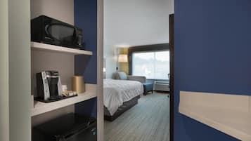 In-room safe, desk, blackout drapes, iron/ironing board