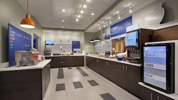 Frokostbuffé er inkludert hver dag