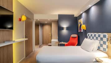 Standaard kamer, 2 eenpersoonsbedden | Een kluis op de kamer, individueel gedecoreerd, individueel gemeubileerd