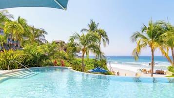5 outdoor pools, pool cabanas (surcharge), pool umbrellas
