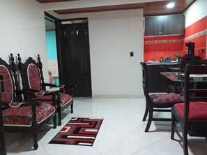 Appartement Standard, 2 chambres, vue ville | Coin séjour