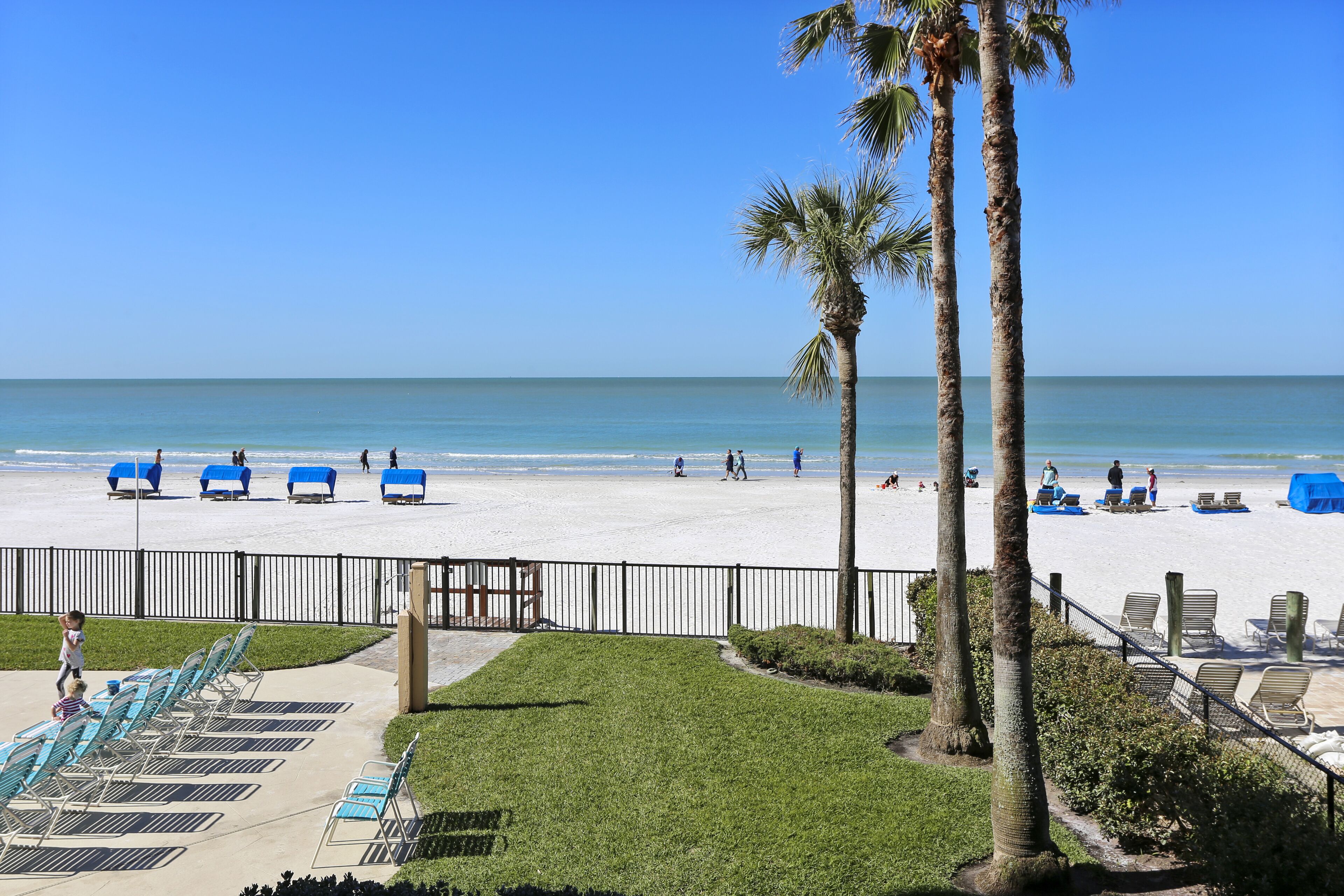 Accommodatie ligt op het strand