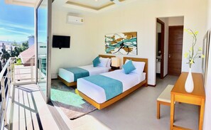 4 makuuhuonetta, tallelokero huoneessa, silitysrauta/-lauta, Wi-Fi