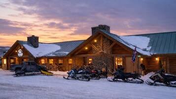 Fachada de la propiedad