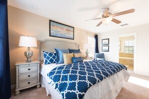 5 bedrooms, iron/ironing board, WiFi, bed sheets