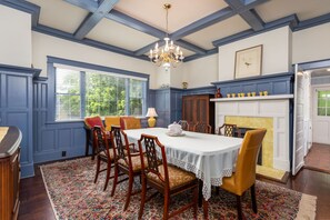 Dining - Luxurious, Historic 4BR Home in Downtown Winston (Winston-Salem)