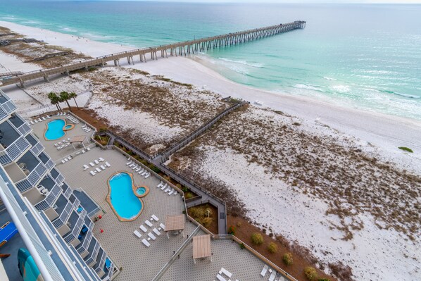 A heated pool - Summerwind Resort #1202 | by Salt Water Vacations (Navarre)