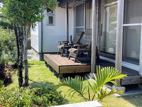Terrace/patio. A Villa at Henza Island in Okinawa