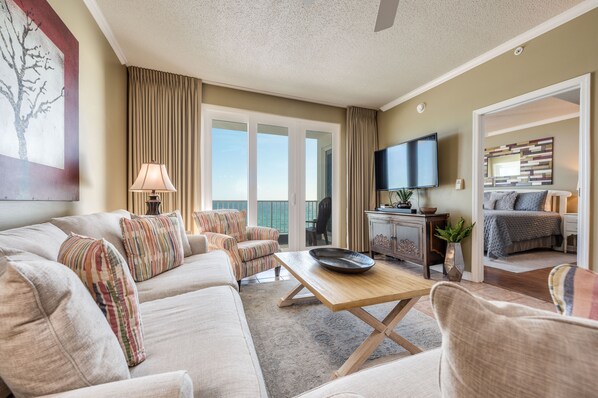 TV - Inn at Crystal Beach 602 | by Salt Water Vacations (Destin)