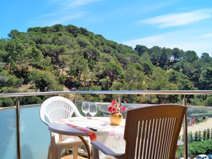 Outdoor dining - Villenpark Playa Arena Aparment Xaloc Z51 (Lloret de Mar)