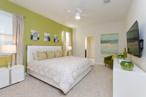 8 habitaciones, tabla de planchar con plancha, internet y ropa de cama