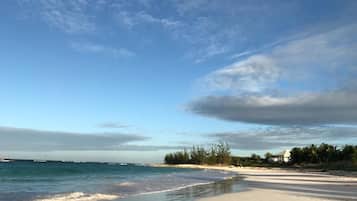 Sun-loungers, beach towels
