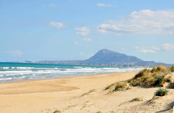 Platja a a prop i gandules de platja 