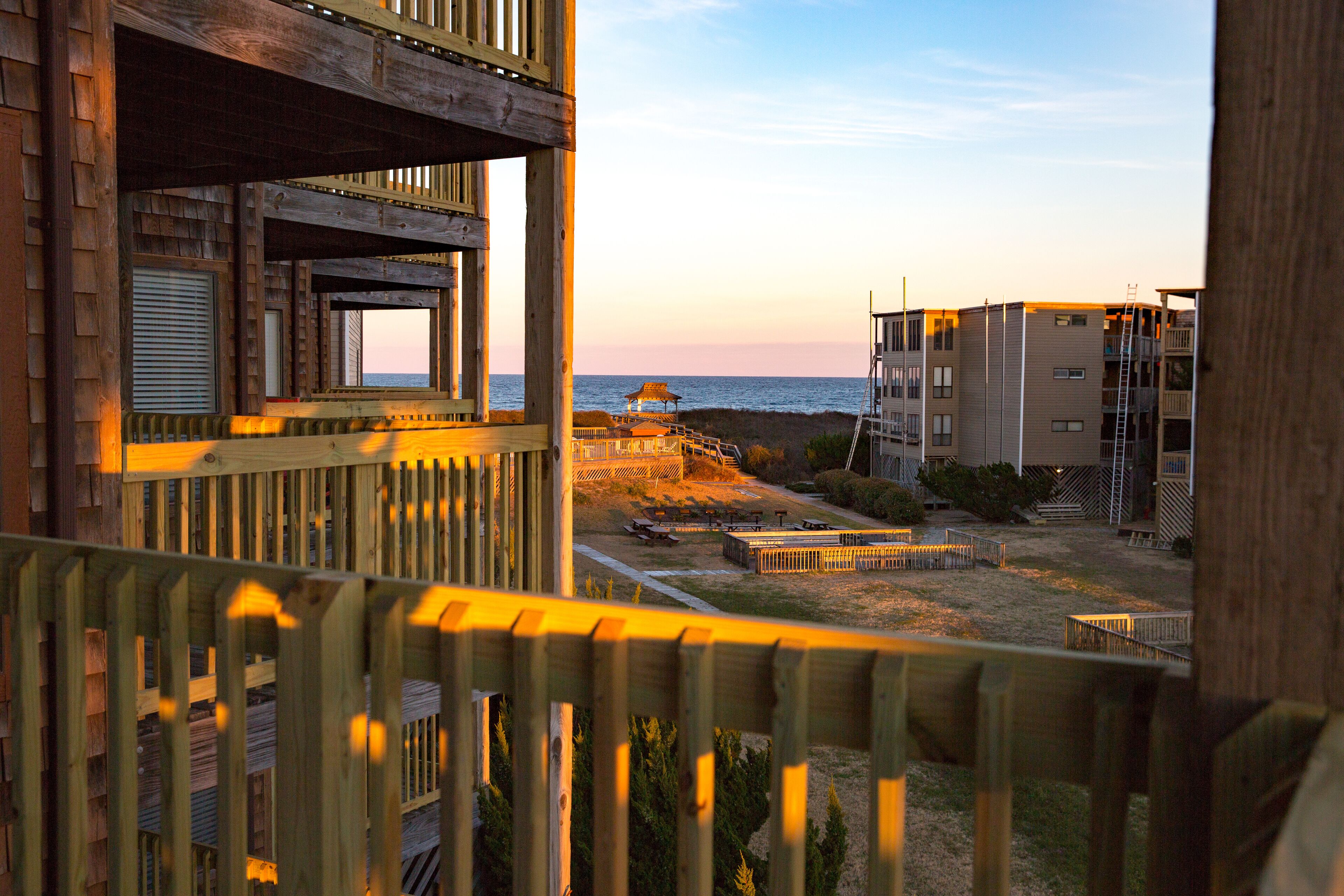 view from the deck