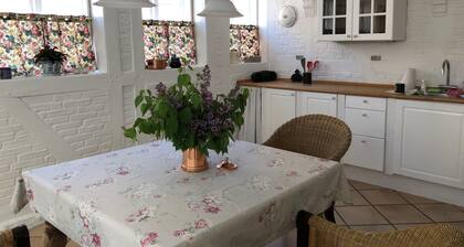 Cozy town house in the center of Assens, close to the harbor.