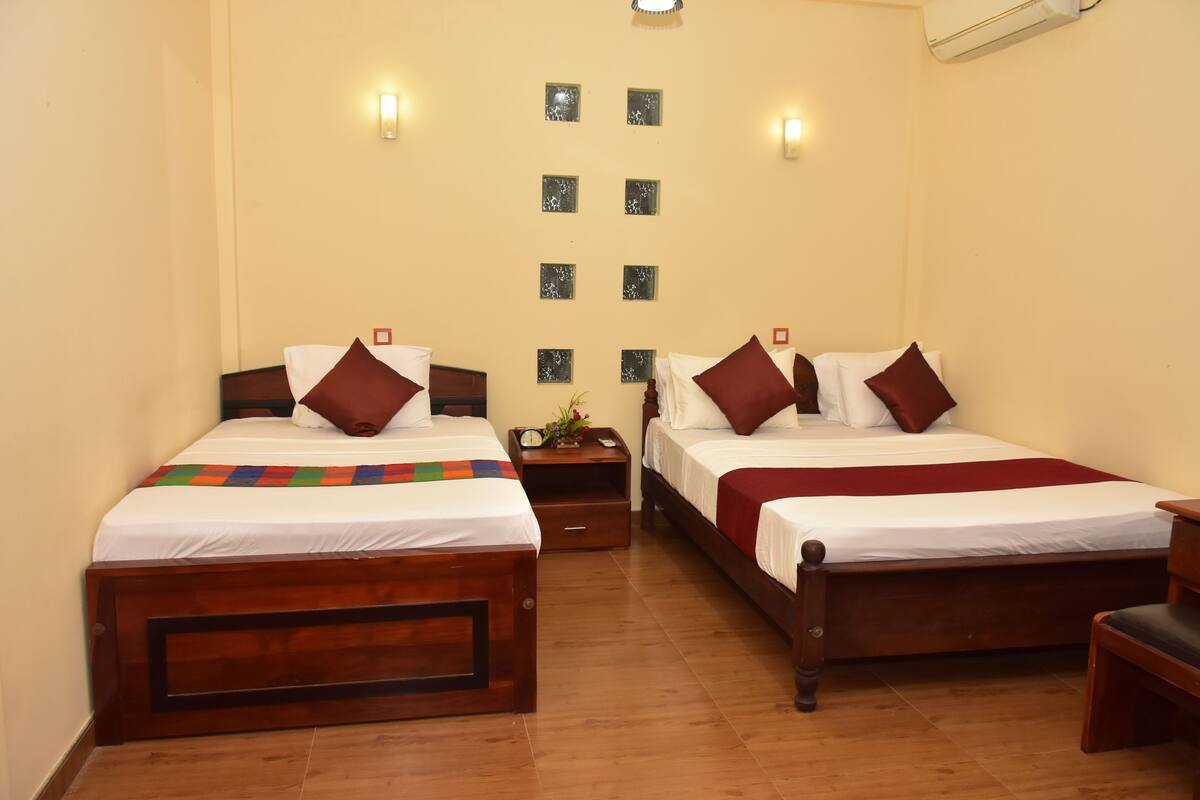 In-room safe, soundproofing, cribs (surcharge), WiFi (free)