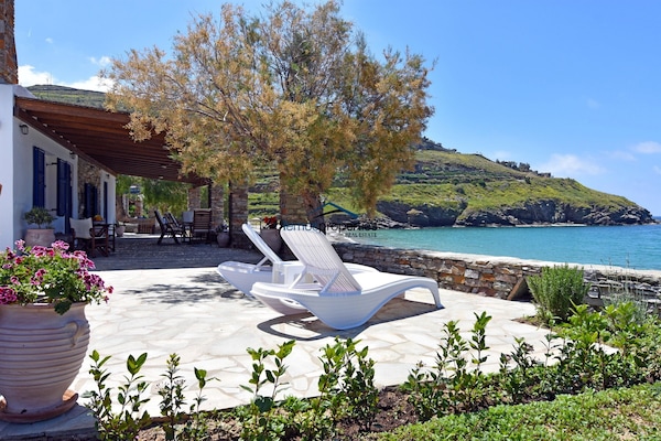 The terrace of the house