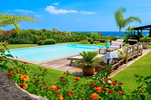 Villa in San Teodoro mit 5 Schlafzimmern 10 Schlafplätzen