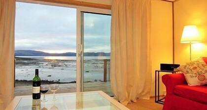 Uferlage am Privatstrand, Loch Fyne, Agyll. Schlaf 6