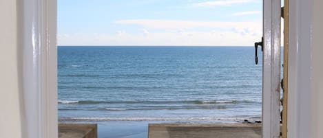 Vue sur la plage/l’océan