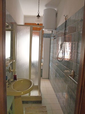 Sèche-cheveux, savon, papier toilette