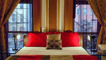 The Justice Manor | Individually decorated, individually furnished, iron/ironing board