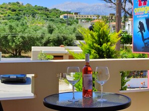 Comfort Apartment, Mountain View | Terrace/patio - Omega Comfy Apartments (Apokoronas)