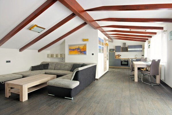 TV, books - Modern apartment with plenty of space for 4 people (Großräschen)