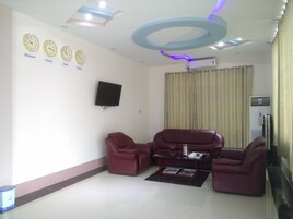 Zona de estar del vestíbulo