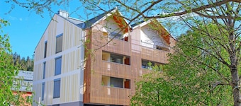 Ruim appartement in het centrum van Bad Aussee, direct aan het spapark