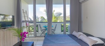 Boucan Beach - Nice studio sea view in Boucan Canot (St Gilles)