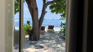 Deluxe Room | View from room - Luxury Beach Maldives (Guraidhoo)