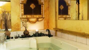 Douche, sĂšche-cheveux, serviettes fournies