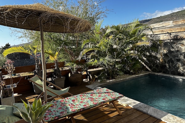L’espace piscine et farniente 😎