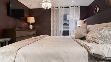 2 soverom, strykejern/-brett, wi-fi og sengetøy