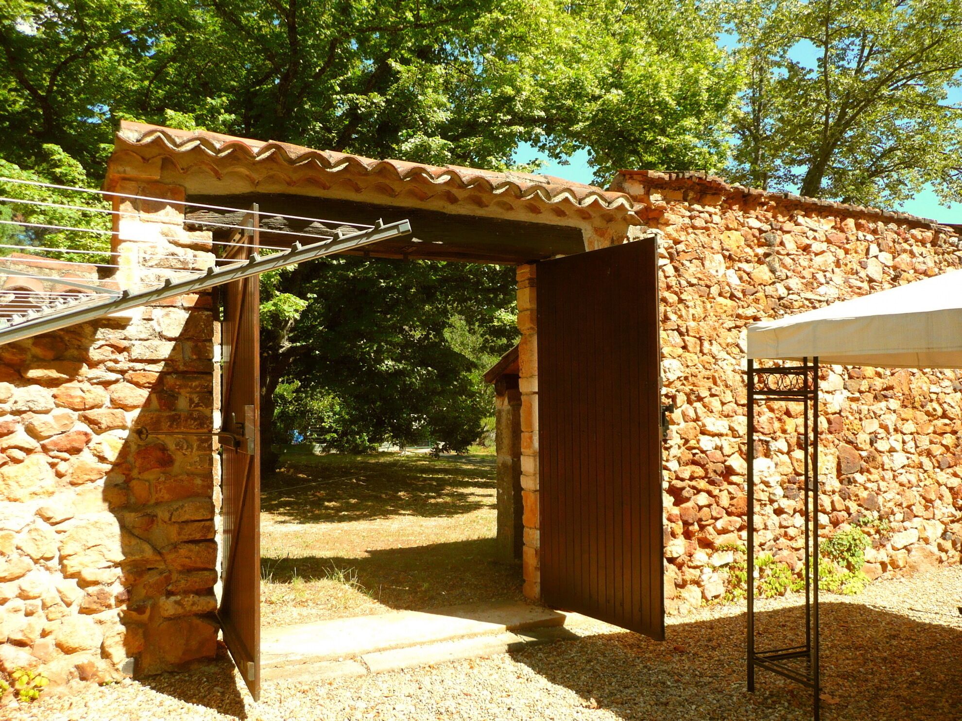 Enceinte de l’hébergement