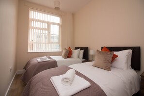 Appartement, 2 lits une place (Apartment 3) | Literie de qualité supérieure