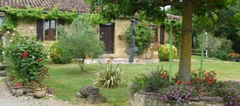 Typisches Haus aus der Gascogne
