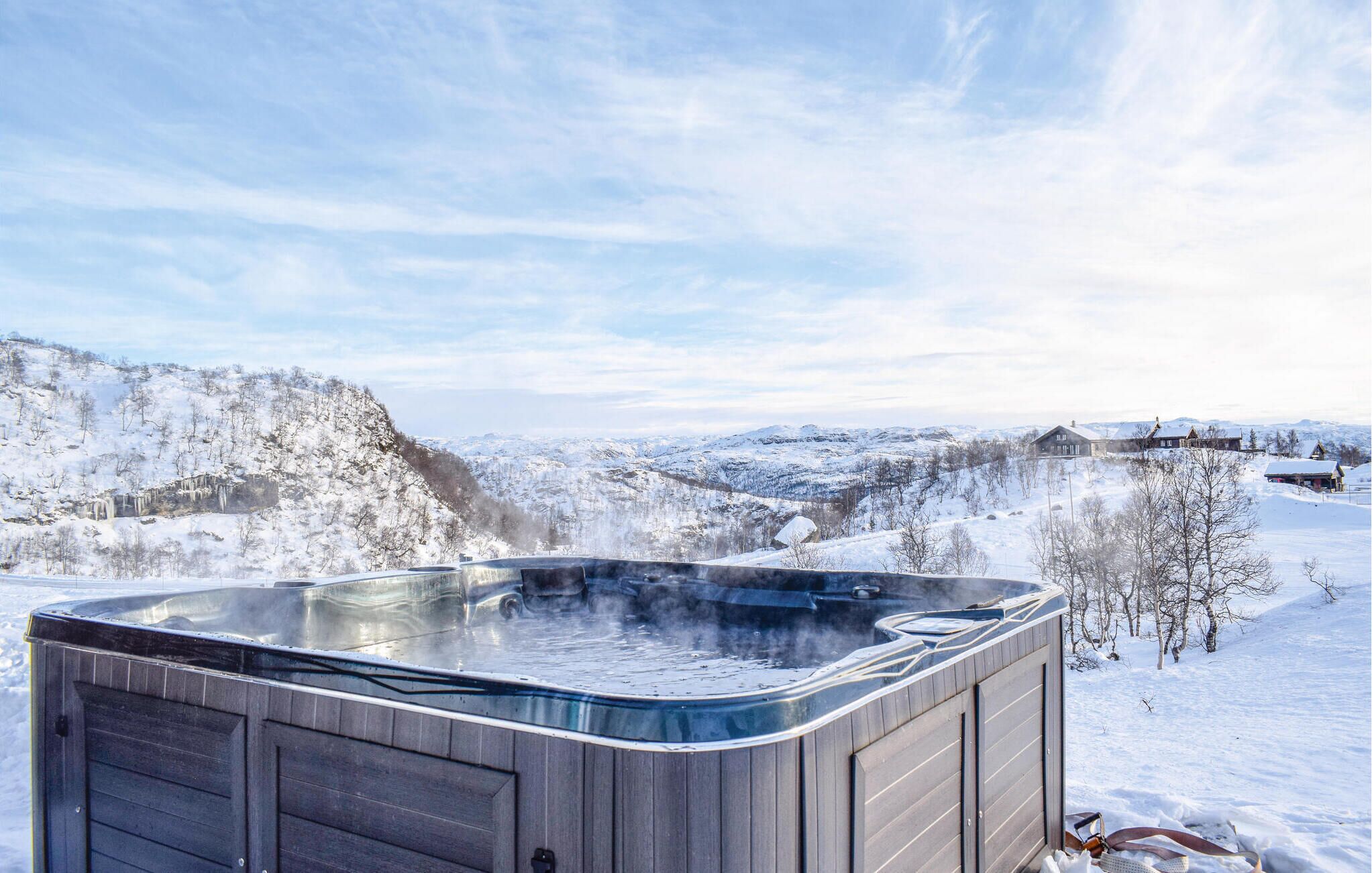 Bain à remous extérieur