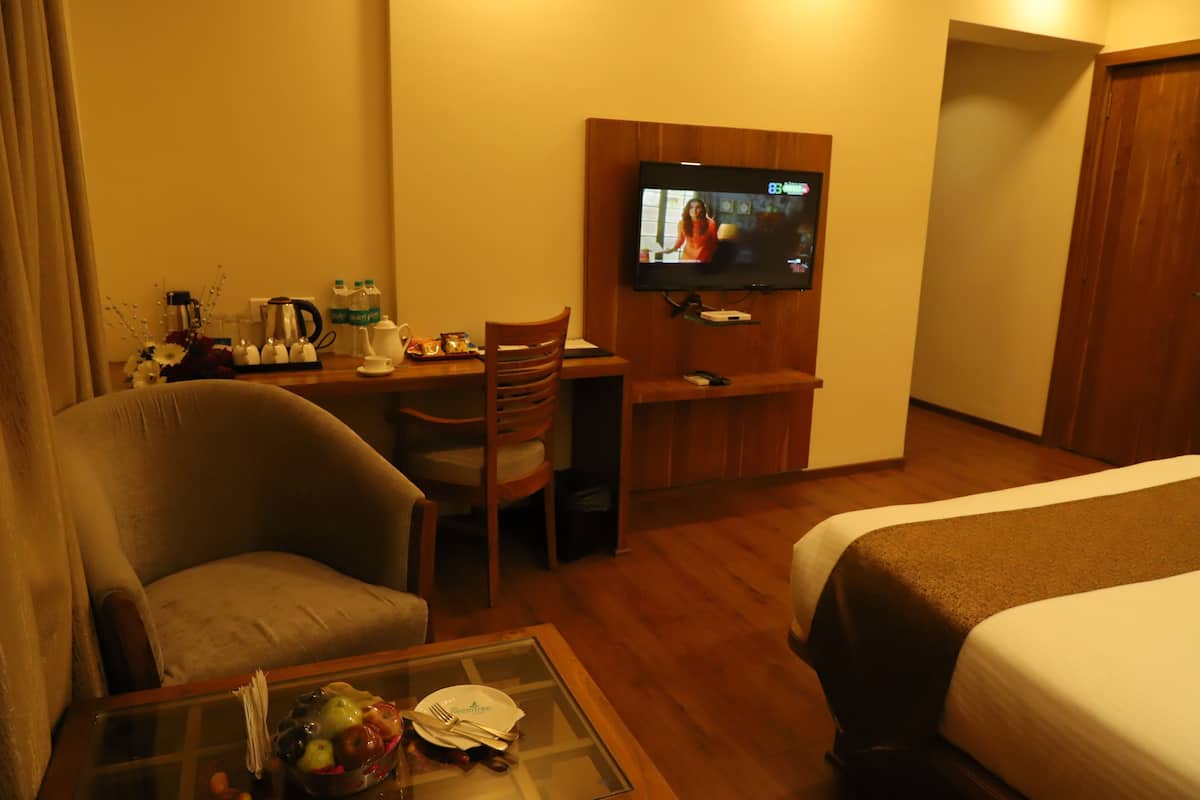 In-room safe, soundproofing, iron/ironing board (on request), free WiFi