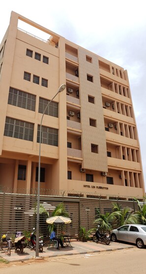 Façade de l’hébergement