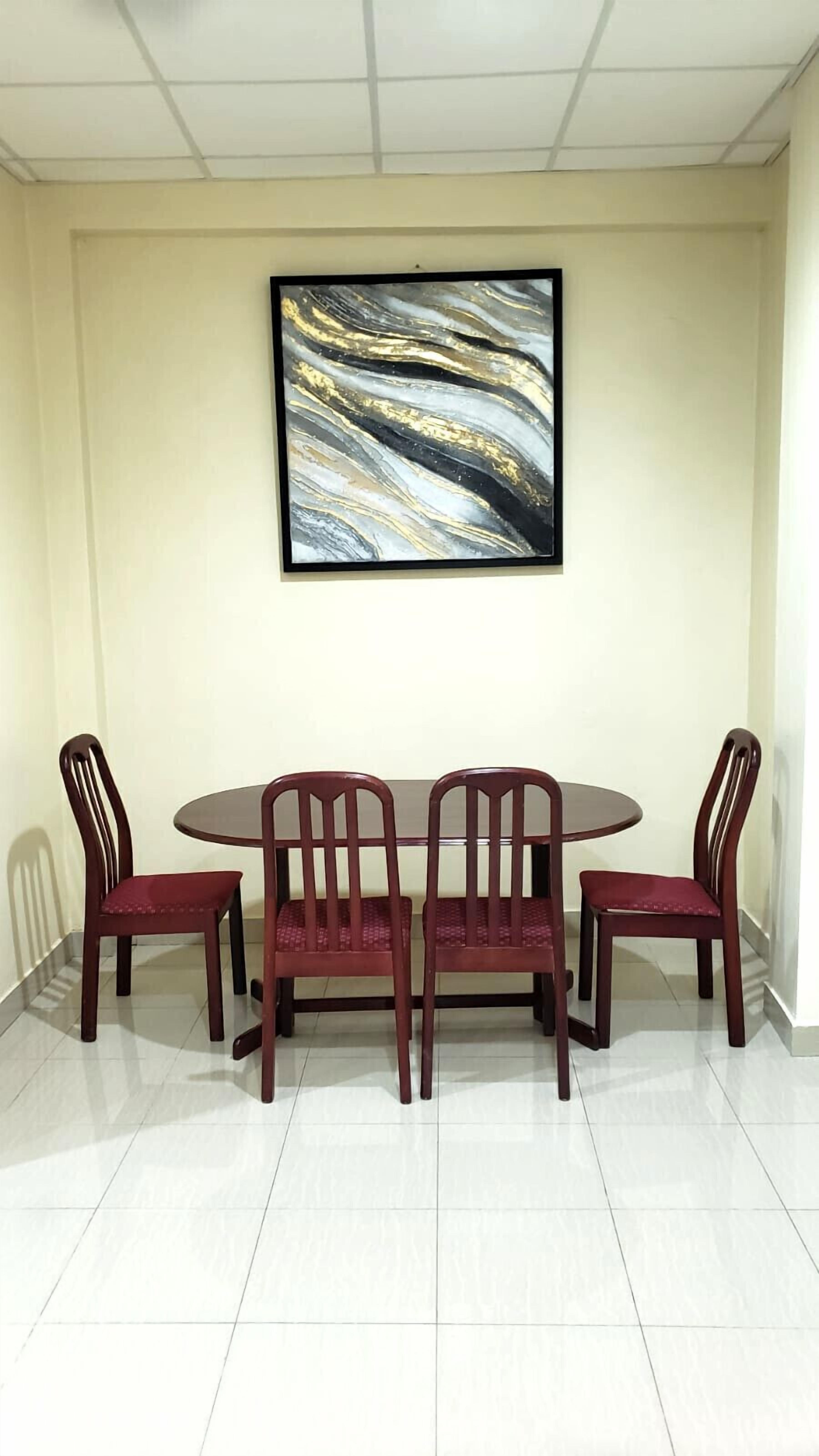 comfort suite, 1 king bed | in-room dining