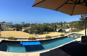 Indoor pool, a heated pool