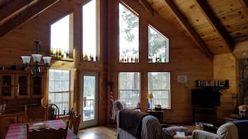 TV, fireplace, DVD player, table football