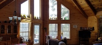 Høydejustering fjellhytte nær Pagosa Springs, Colorado