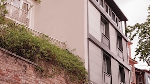 Fassade der Unterkunft