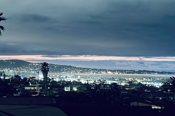 Blick von der Unterkunft