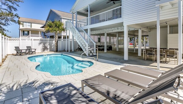 Alberca al aire libre 